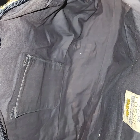 Fossil Canvas Satchel Bag - Picture 10 of 11